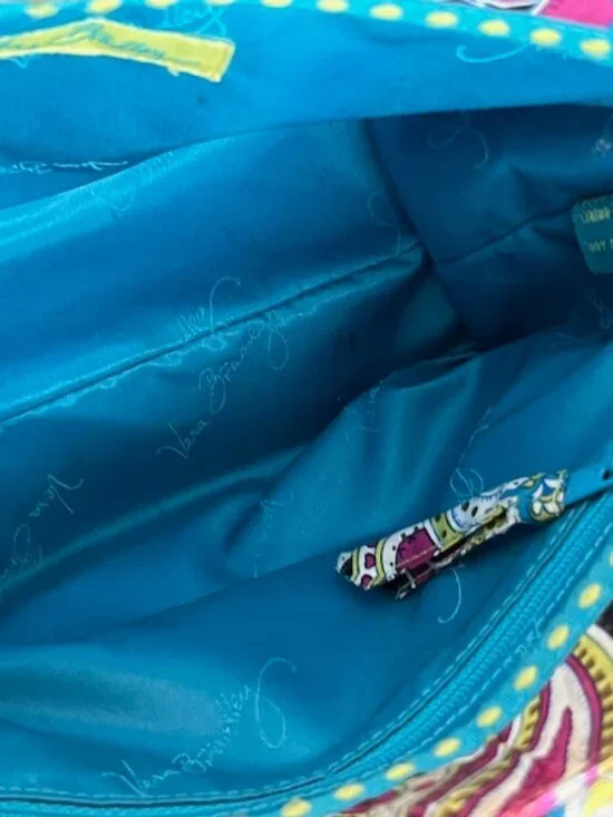 VERA BRADLEY | Bella Paisley Silk Quilted Handbag - Picture 6 of 13